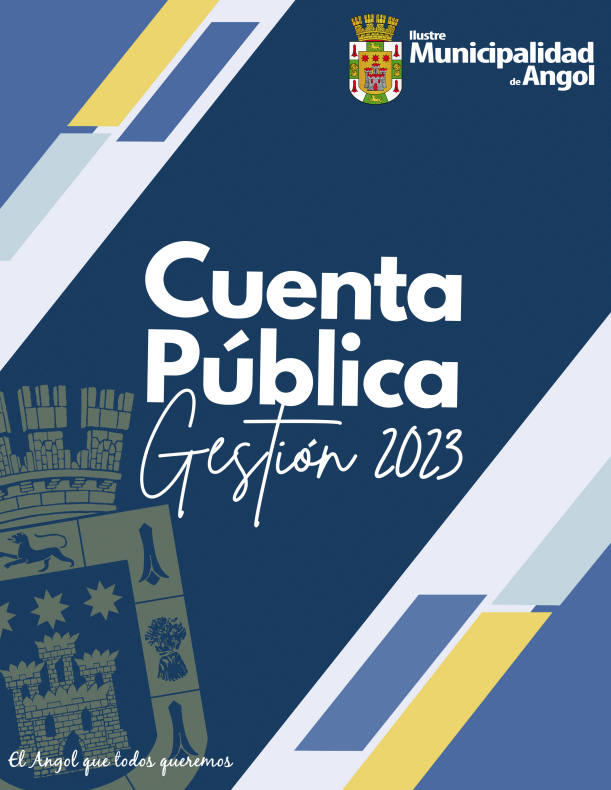 Portada Cuenta Pública Municipalidad de Angol 2023