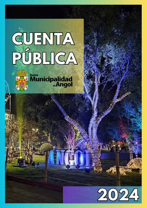 Portada Cuenta Pública Municipalidad de Angol 2024